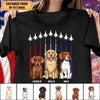 Dogs With American Airplane Dog Personalized Shirt, US Independence Gift for Dog Lovers, Dog Dad, Dog Mom - TS982PS01 - BMGifts