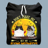 Don't Make Me Get My Flying Meowkeys Cat Personalized Shirt, Halloween Gift for Cat Lovers, Cat Mom, Cat Dad - TSB93PS02 - BMGifts