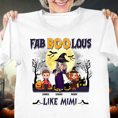 Fabboolous Like Mimi Grandma Personalized Shirt, Halloween Gift for Nana, Grandma, Grandmother, Grandparents - TS998PS01 - BMGifts