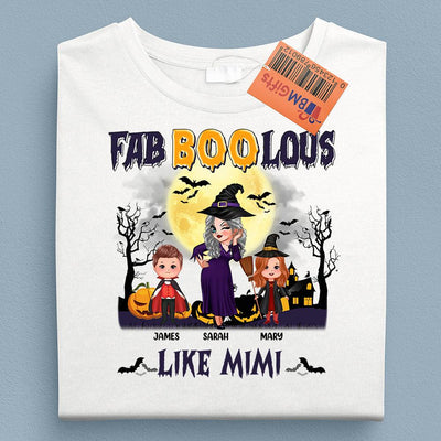 Fabboolous Like Mimi Grandma Personalized Shirt, Halloween Gift for Nana, Grandma, Grandmother, Grandparents - TS998PS01 - BMGifts