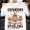 Grandma Is My Game Grandma Personalized Shirt, Personalized Gift for Nana, Grandma, Grandmother, Grandparents - TS976PS01 - BMGifts