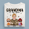 Grandma Is My Game Grandma Personalized Shirt, Personalized Gift for Nana, Grandma, Grandmother, Grandparents - TS976PS01 - BMGifts