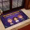 Grandma's House Where The Magic Happens Grandma Personalized Doormat, Halloween Gift for Nana, Grandma, Grandmother, Grandparents - DM098PS02 - BMGifts