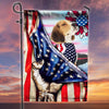 Happy 4th July Dog Personalized Flag, US Independence Day Gift for Dog Lovers, Dog Mom, Dog Dad - GA014PS15 - BMGifts