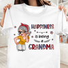 Happy 4th July Happiness Is Being A Grandma Grandma Personalized Shirt, US Independence Day Gift for Nana, Grandma, Grandmother, Grandparents - TS936PS01 - BMGifts