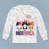 Happy 4th July Meowica Firework Cat Personalized Shirt, US Independence Day Gift for Cat Lovers, Cat Mom, Cat Dad - TSA77PS02 - BMGifts