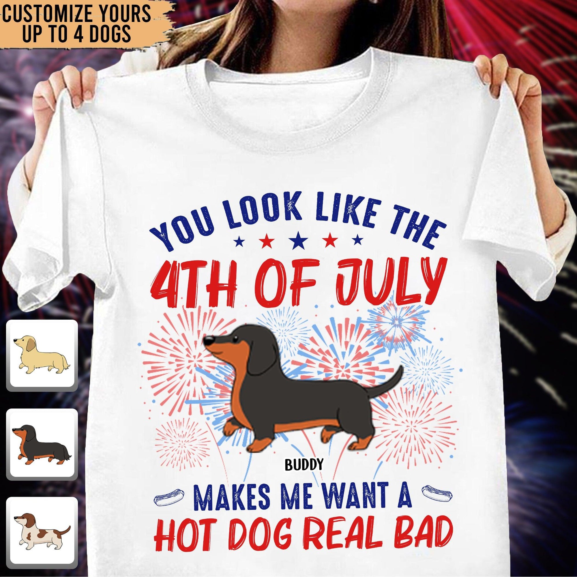 Dog 4th of july shirt best sale