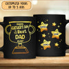Happy Father's Day To The Best Dad Ever Personalized Mug, Personalized Father's Day Gift for Dad, Papa, Parents, Father, Grandfather - MG074PS05 - BMGifts