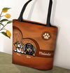 Heart Pattern Dog Personalized All Over Tote Bag, Personalized Gift for Dog Lovers, Dog Dad, Dog Mom - TO013PS15 - BMGifts