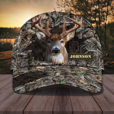 Hunting Personalized Classic Cap, Personalized Gift for Hunting Lovers - CP125PS01 - BMGifts