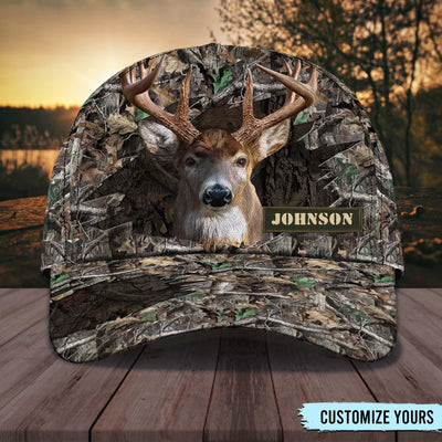 Hunting Personalized Classic Cap, Personalized Gift for Hunting Lovers - CP125PS01 - BMGifts