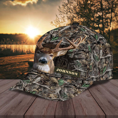 Hunting Personalized Classic Cap, Personalized Gift for Hunting Lovers - CP125PS01 - BMGifts