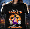 I'm A Cat Momster Cat Personalized Shirt, Halloween Gift for Cat Lovers, Cat Mom - TSA54PS01 - BMGifts