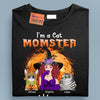 I'm A Cat Momster Cat Personalized Shirt, Halloween Gift for Cat Lovers, Cat Mom - TSA54PS01 - BMGifts