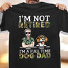 I'm A Full Time Dog Dad Dog Personalized Shirt, Personalized Father's Day Gift for Dog Lovers, Dog Dad - TS932PS01 - BMGifts