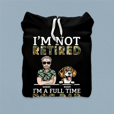 I'm A Full Time Dog Dad Dog Personalized Shirt, Personalized Father's Day Gift for Dog Lovers, Dog Dad - TS932PS01 - BMGifts