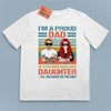 I'm A Proud Dad Father Personalized Shirt, Father's Day Gift for Dad, Papa, Parents, Father, Grandfather - TS951PS01 - BMGifts