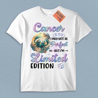 I May Not Be Perfect But I'm Limited Edition Zodiac Personalized Shirt, Personalized Zodiac Sign Astrology Gifts for Her - TS020PS14 - BMGifts