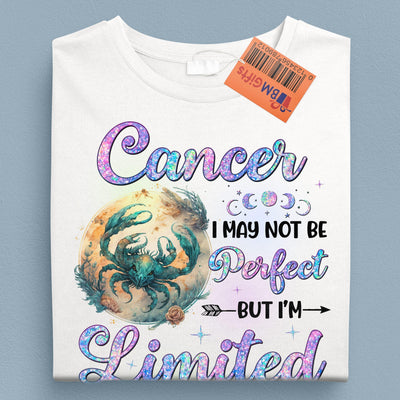 I May Not Be Perfect But I'm Limited Edition Zodiac Personalized Shirt, Personalized Zodiac Sign Astrology Gifts for Her - TS020PS14 - BMGifts