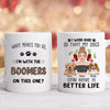 I Work Hard So That My Dogs Can Have A Better Life Dog Personalized Mug, Personalized Gift for Dog Lovers, Dog Dad, Dog Mom - MG128PS01 - BMGifts