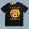 In My Defense The Moon Was Full Grandma Personalized Shirt, Halloween Gift for Nana, Grandma, Grandmother, Grandparents - TSA34PS01 - BMGifts