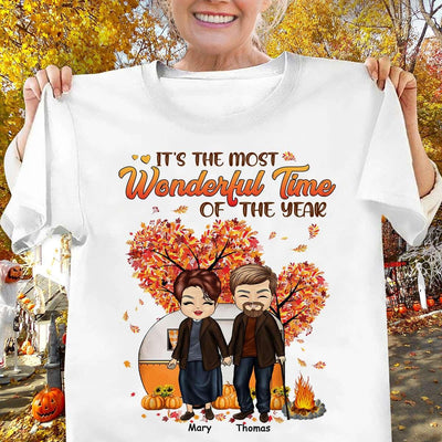 It's The Most Wonderful Time Of The Year Camping Personalized Shirt, Personalized Gift for Camping Lovers - TS141PS14 - BMGifts