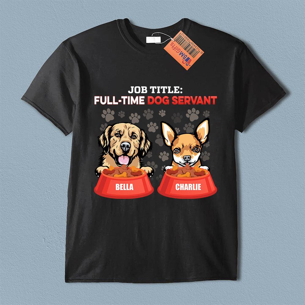 Full-Time Servant - Personalized Custom Unisex T-shirt Designed By Brim Thick