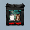 Mess With Me We Will Make You Get Unfurtunate Cat Personalized Shirt, Halloween Gift for Cat Lovers, Cat Mom, Cat Dad - TS109PS14 - BMGifts