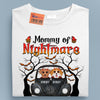 Mommy Of Nightmare Dog Personalized Shirt, Halloween Gift for Dog Lovers, Dog Dad, Dog Mom - TSC57PS02 - BMGifts