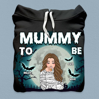 Mummy And Deady To Be... Mother Personalized Shirt, Halloween Gift for Mom, Mama, Parents, Mother, Grandmother - TSB14PS01 - BMGifts