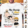 My Daddy Can Make Beer Disappear Father Personalized Shirt, Personalized Gift for Dad, Papa, Parents, Father, Grandfather - TSB41PS02 - BMGifts