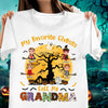 My Favorite Ghosts Call Me Grandma Grandma Personalized Shirt, Halloween Gift for Nana, Grandma, Grandmother, Grandparents - TSB90PS02 - BMGifts