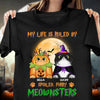 My Life Is Ruled By Spoiled Furry Meownster Cat Personalized Shirt, Halloween Gift for Cat Lovers, Cat Mom, Cat Dad - TS051PS14 - BMGifts