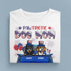 Paw Triotic Dog Mom Dog Personalized Shirt, US Independence Day Gift for Dog Lovers, Dog Dad, Dog Mom - TS062PS14 - BMGifts