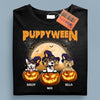 Puppyween Dog Personalized T-shirt, Personalized Halloween Gift for Dog Lovers, Dog Dad, Dog Mom - TS070PS15 - BMGifts