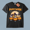 Puppyween Dog Personalized T-shirt, Personalized Halloween Gift for Dog Lovers, Dog Dad, Dog Mom - TS070PS15 - BMGifts