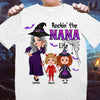 Rockin' The Nana Life Grandma Personalized Shirt, Personalized Gift for Nana, Grandma, Grandmother, Grandparents - TS992PS01 - BMGifts