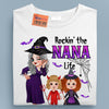 Rockin' The Nana Life Grandma Personalized Shirt, Personalized Gift for Nana, Grandma, Grandmother, Grandparents - TS992PS01 - BMGifts