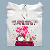 Soft Kitties Warm Kitties Little Balls Of Fur Cat Personalized Shirt, Personalized Gift for Cat Lovers, Cat Mom, Cat Dad - TSC51PS02 - BMGifts