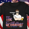 The Grillfather Father Personalized Shirt, US Independence Day Gift for Dad, Papa, Parents, Father, Grandfather - TSB14PS02 - BMGifts