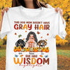 This Dog Mom Doesn't Have Gray Hair Dog Personalized Shirt, Personalized Gift for Dog Lovers, Dog Dad, Dog Mom - TSA29PS01 - BMGifts