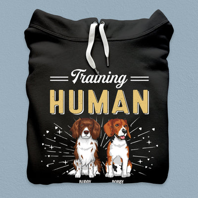 Training Human To Speak Dog Dog Personalized Shirt, Personalized Gift for Dog Lovers, Dog Dad, Dog Mom - TS084PS14 - BMGifts