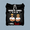 When It Comes To My Kid I Will Smile In My Mugshot Father Personalized Shirt, Father’s Day Gift for Dad, Papa, Parents, Father, Grandfather - TSA68PS02 - BMGifts