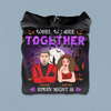 When We're Together Every Night Is Halloween Couple Personalized Shirt, Halloween Gift for Couples, Husband, Wife, Parents, Lovers - TSA46PS01 - BMGifts