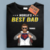 World's Best Dad Father Personalized Shirt, Personalized Father's Day Gift for Dad, Papa, Parents, Father, Grandfather - TS921PS01 - BMGifts