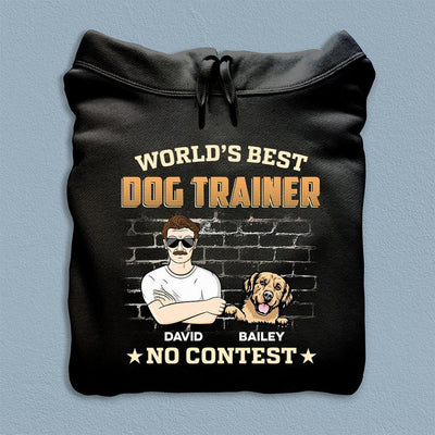 World's Best Dog Trainer Dog Personalized Shirt, Personalized Gift for Dog Lovers, Dog Dad - TS997PS01 - BMGifts