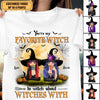 You're My Favorite Witch To Witch About Witches With Bestie Personalized Shirt, Halloween Gift for Besties, Sisters, Best Friends, Siblings - TSB39PS02 - BMGifts