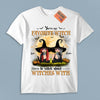 You're My Favorite Witch To Witch About Witches With Bestie Personalized Shirt, Halloween Gift for Besties, Sisters, Best Friends, Siblings - TSB39PS02 - BMGifts