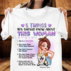5 Things You Should Know About This Woman Dog Personalized Shirt, Mother’s Day Gift for Dog Lovers, Dog Dad, Dog Mom - TS648PS02 - BMGifts