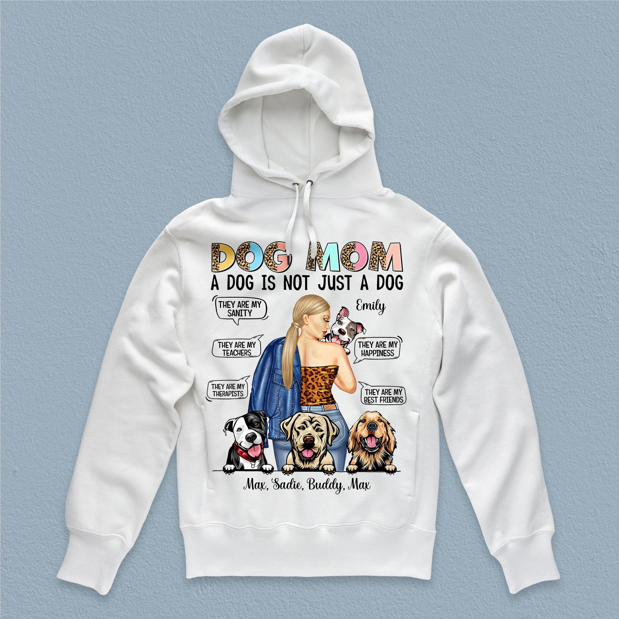 A Dog Is Not Just A Dog Personalized Shirt, Personalized Gift for Dog Lovers, Dog Dad, Dog Mom - TS237PS01 - BMGifts